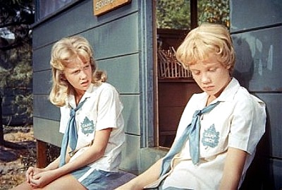 Hayley Mills and Hayley Mills