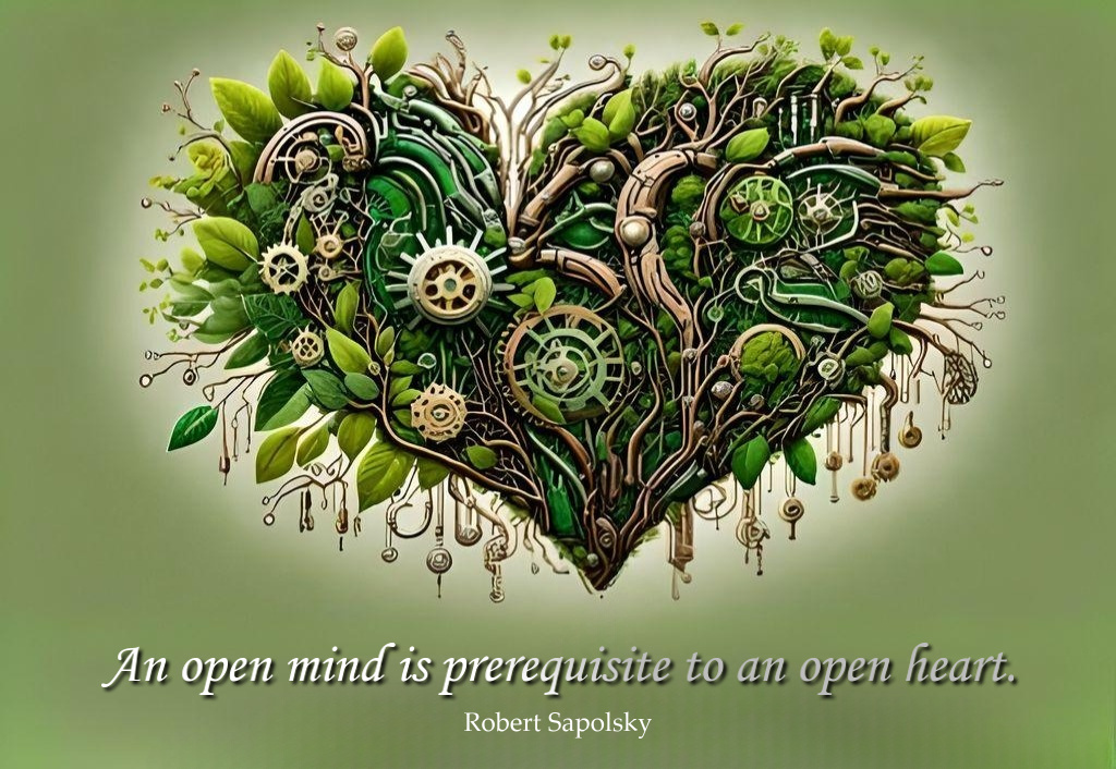 An open heart is an open mind. --Dalai Lama
